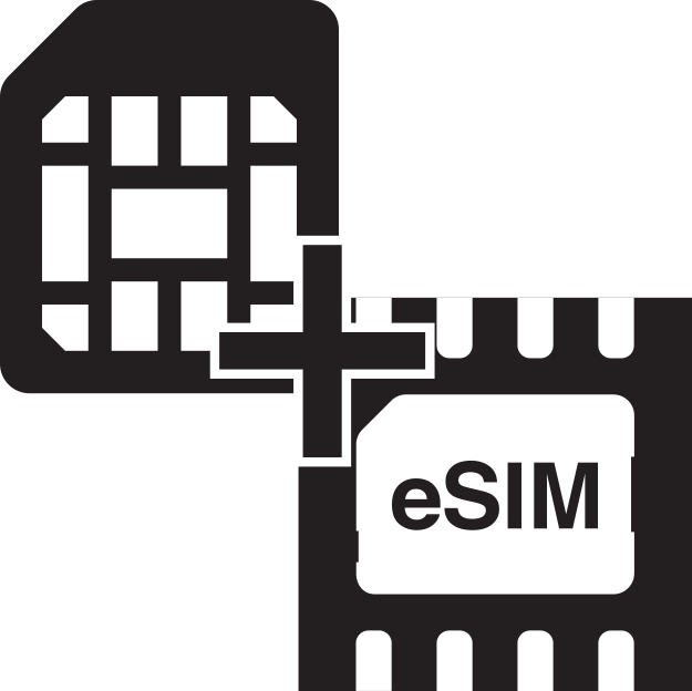 物理＋eSIM